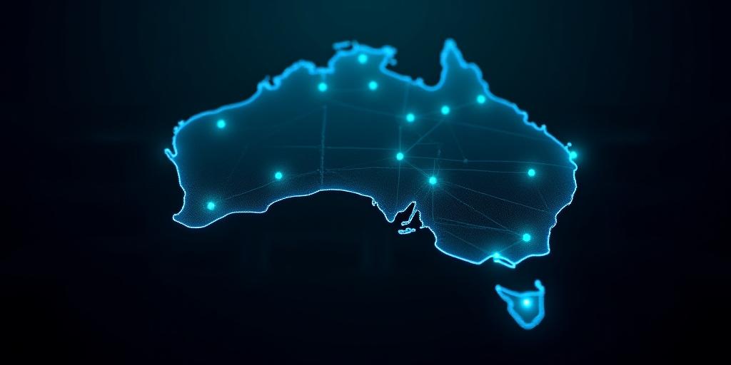 Data map showing strategic renewable energy zones and mining facility locations in Australia